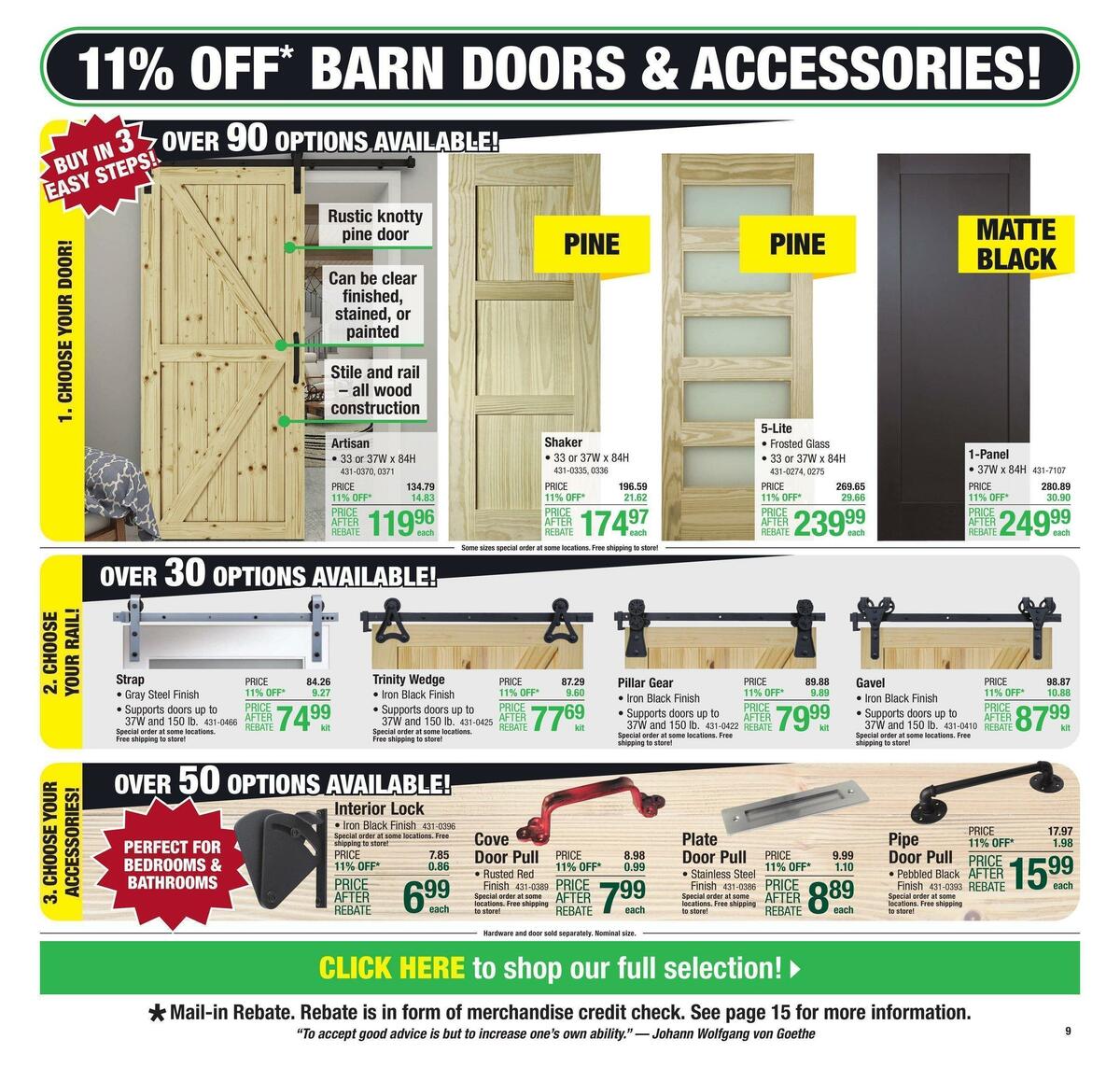 Menards Weekly Ad from September 7