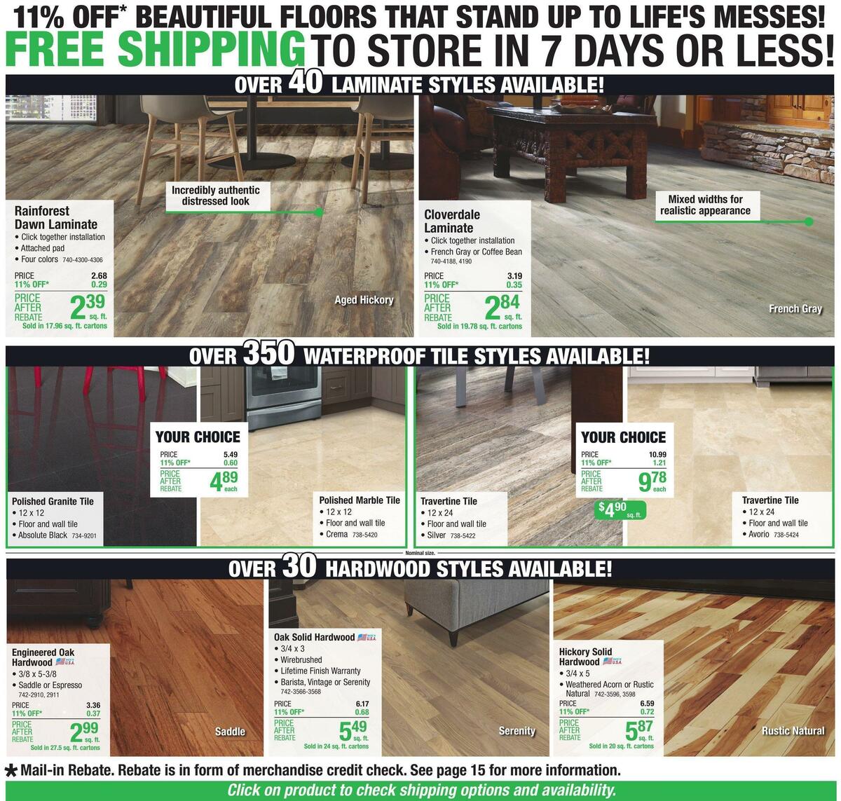 Menards Weekly Ad from September 7