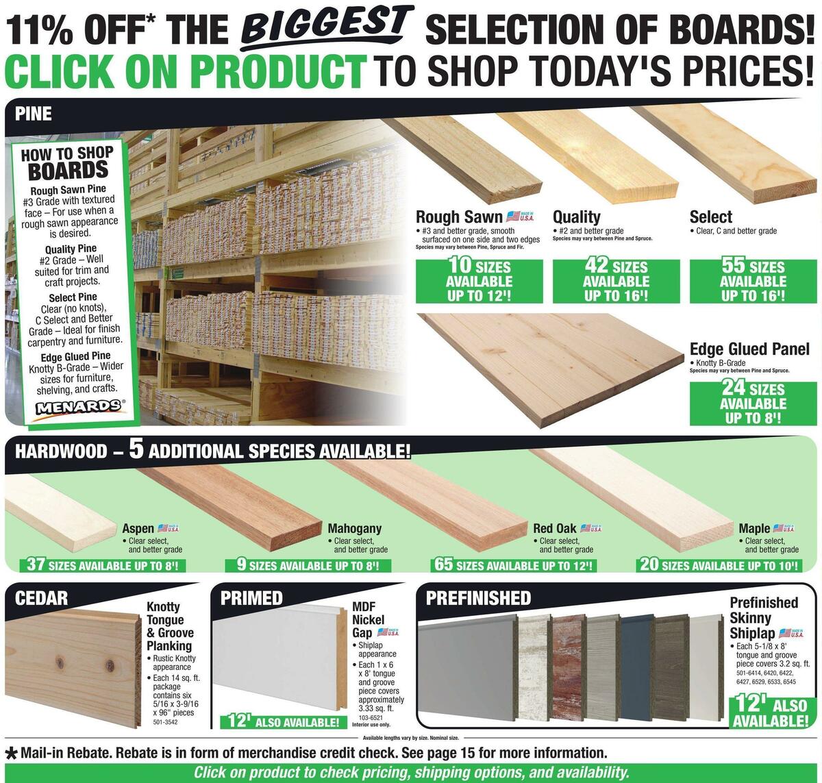 Menards Weekly Ad from September 7