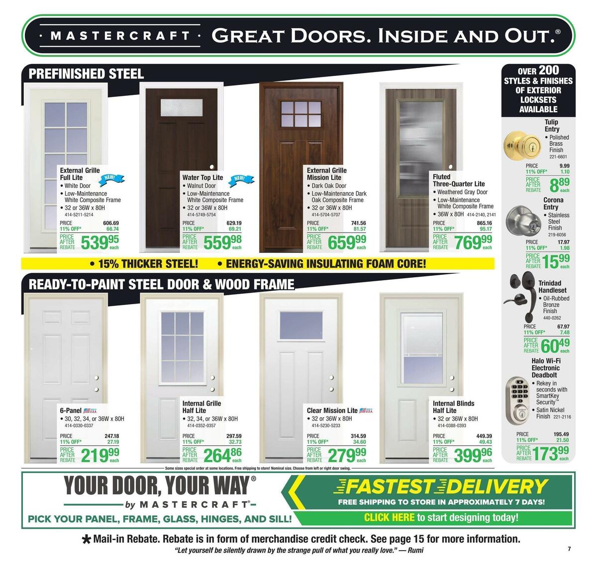Menards Weekly Ad from September 7
