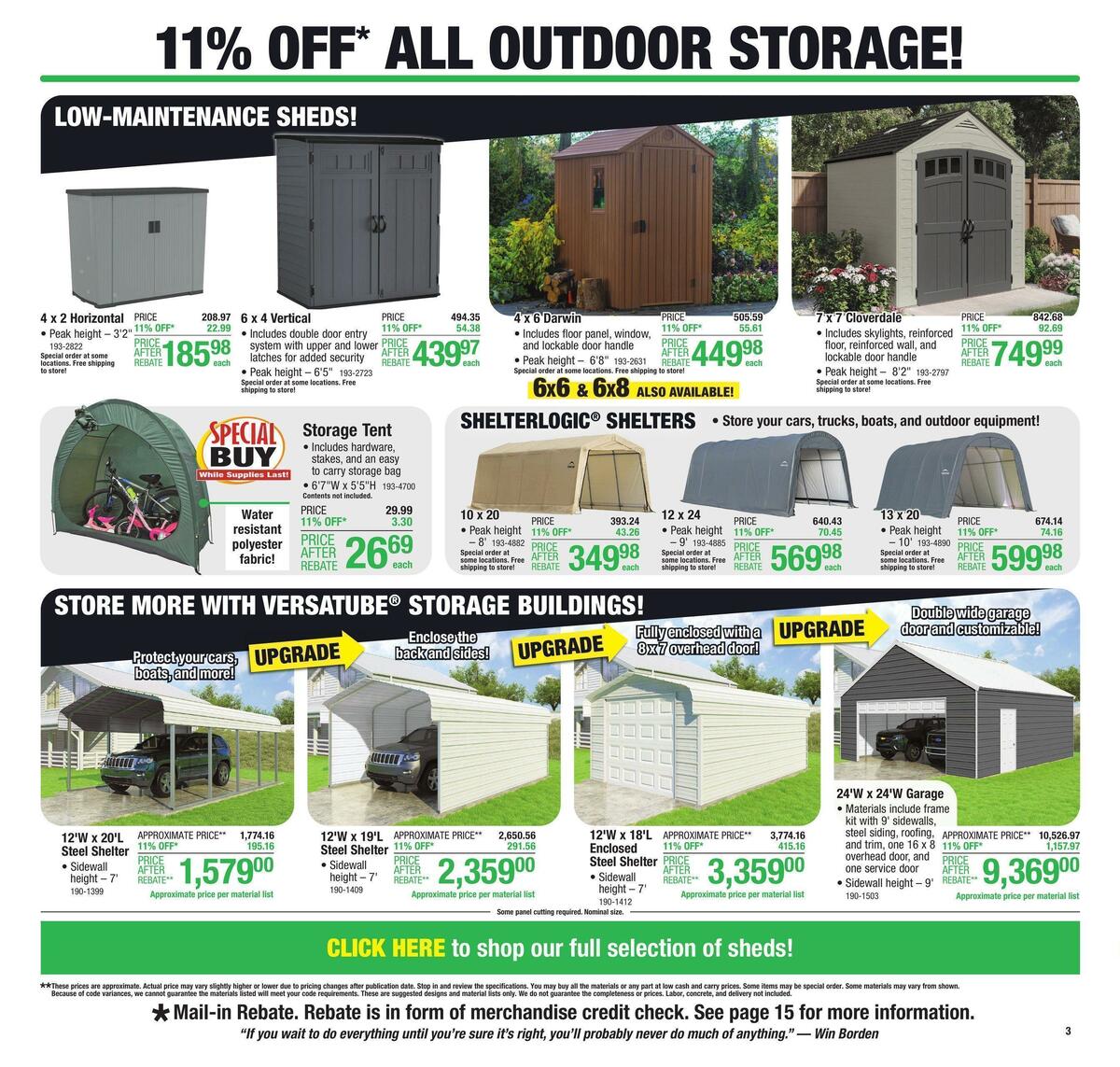 Menards Weekly Ad from September 14