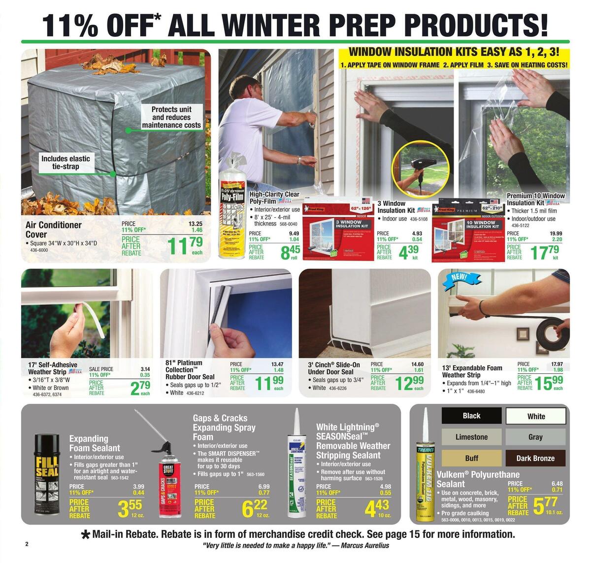 Menards Weekly Ad from September 21