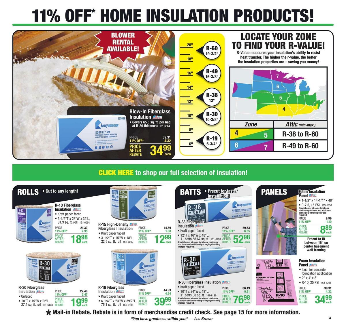 Menards Weekly Ad from September 21