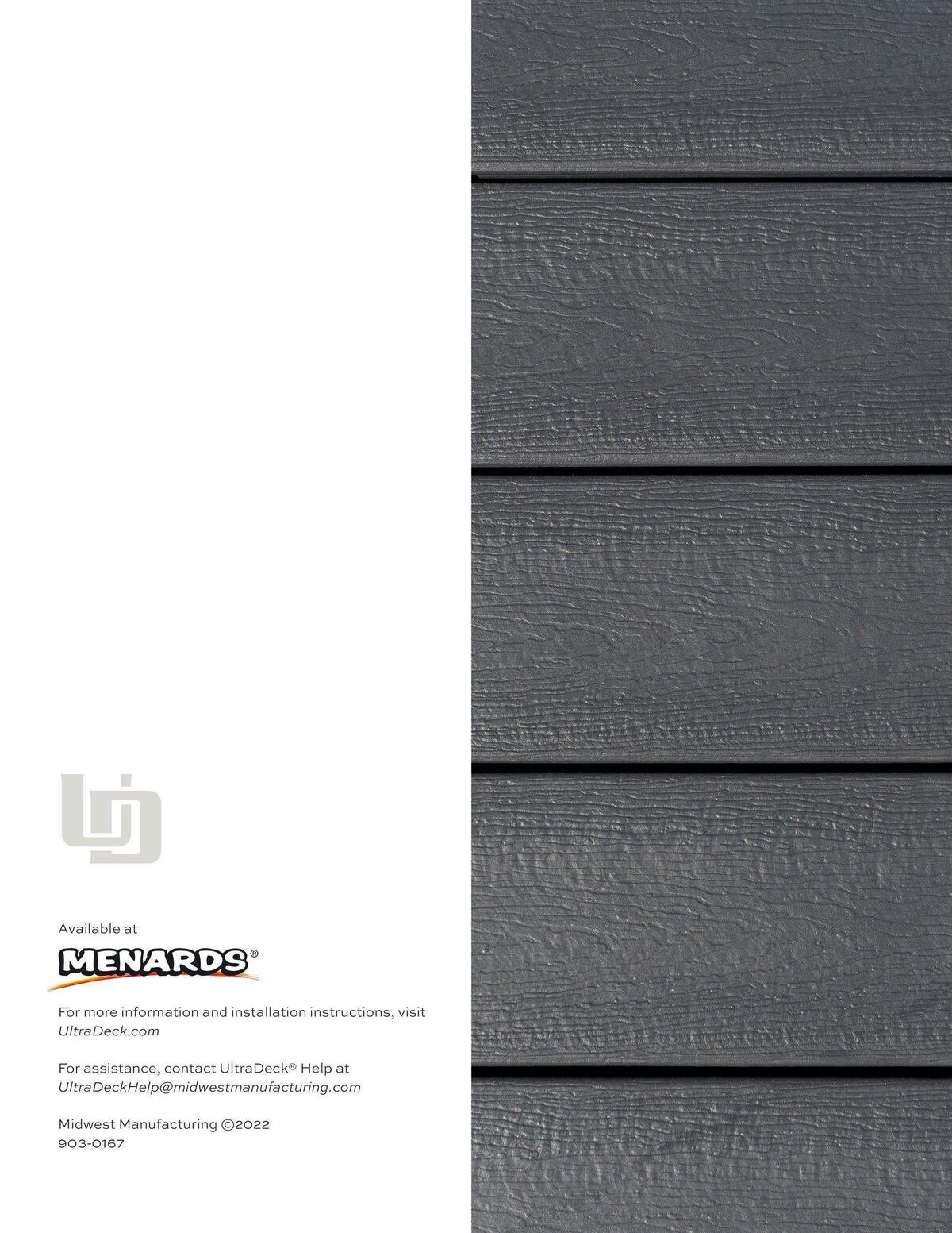 Menards Ultradeck Weekly Ad from July 5