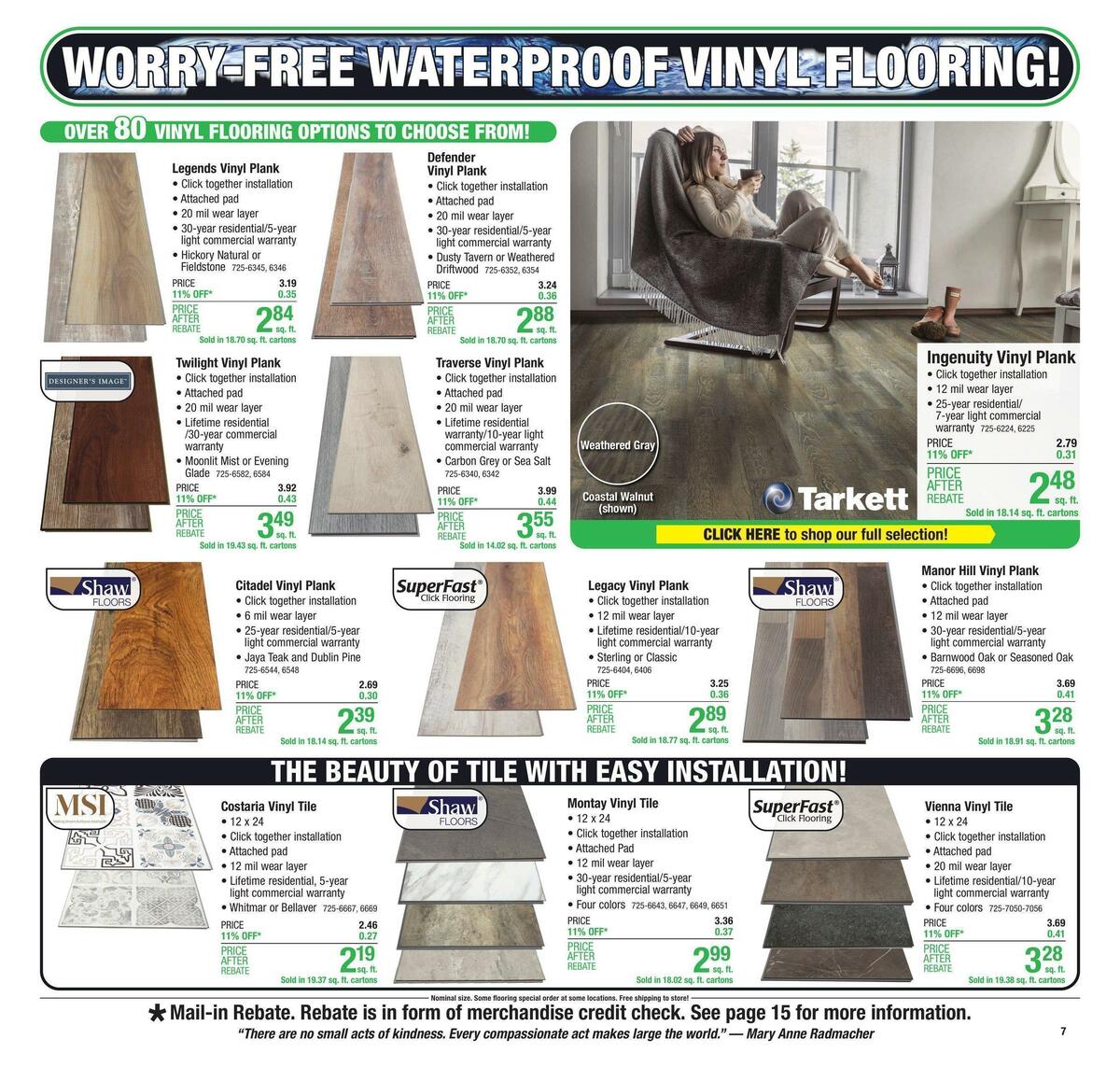 Menards Weekly Ad from September 28