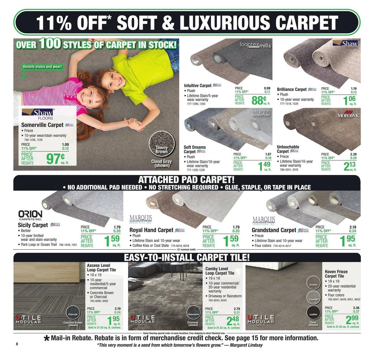 Menards Weekly Ad from September 28