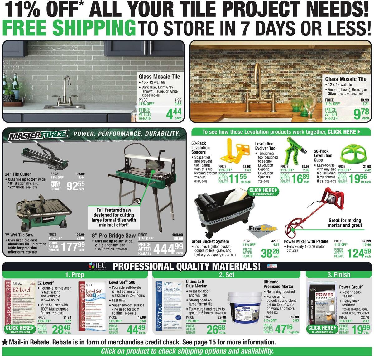 Menards Weekly Ad from September 28