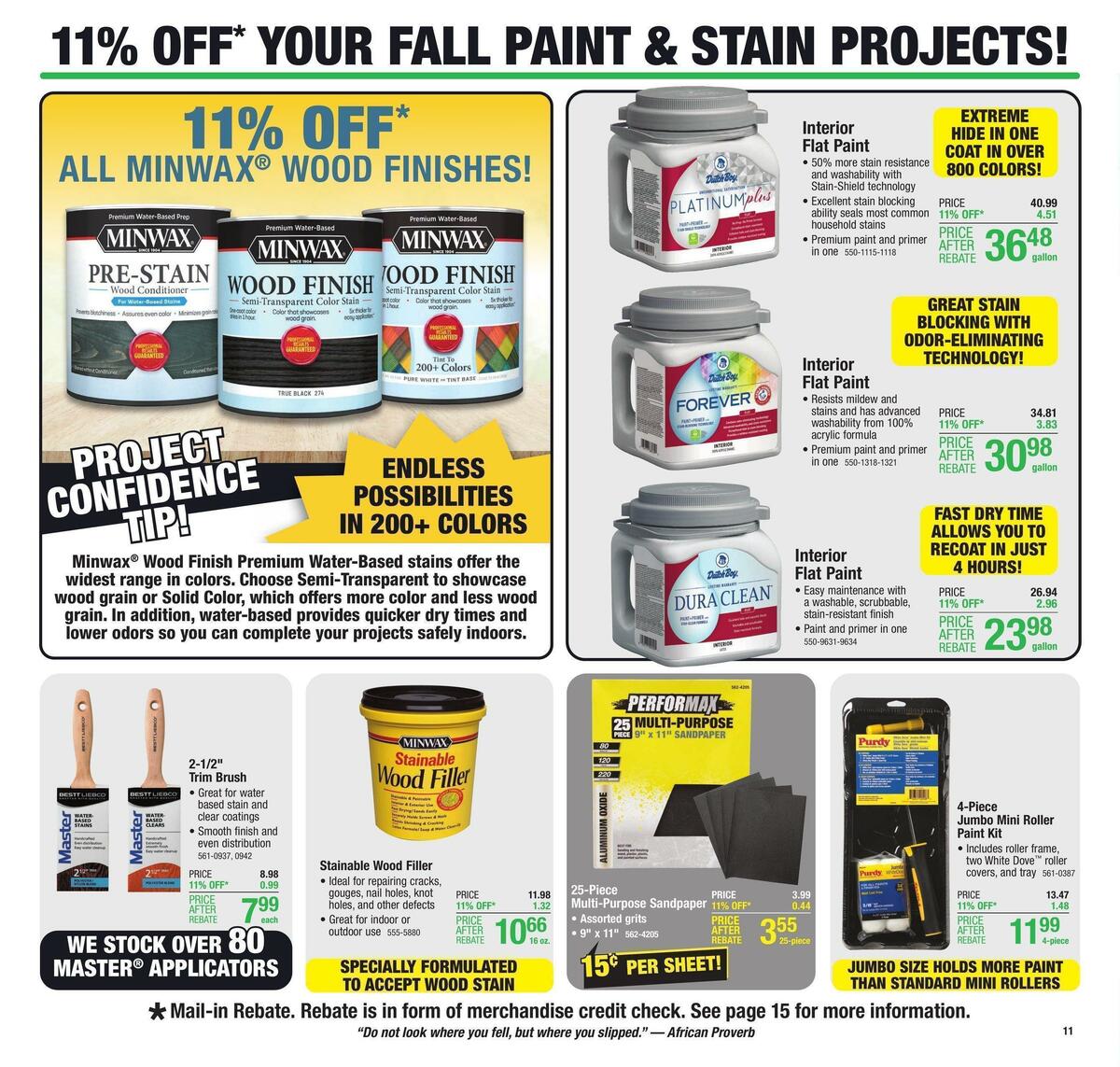 Menards Weekly Ad from September 28