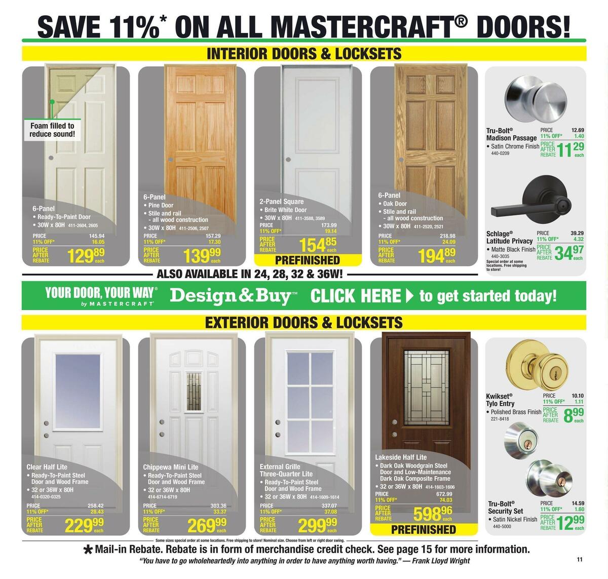 Menards Weekly Ad from October 5