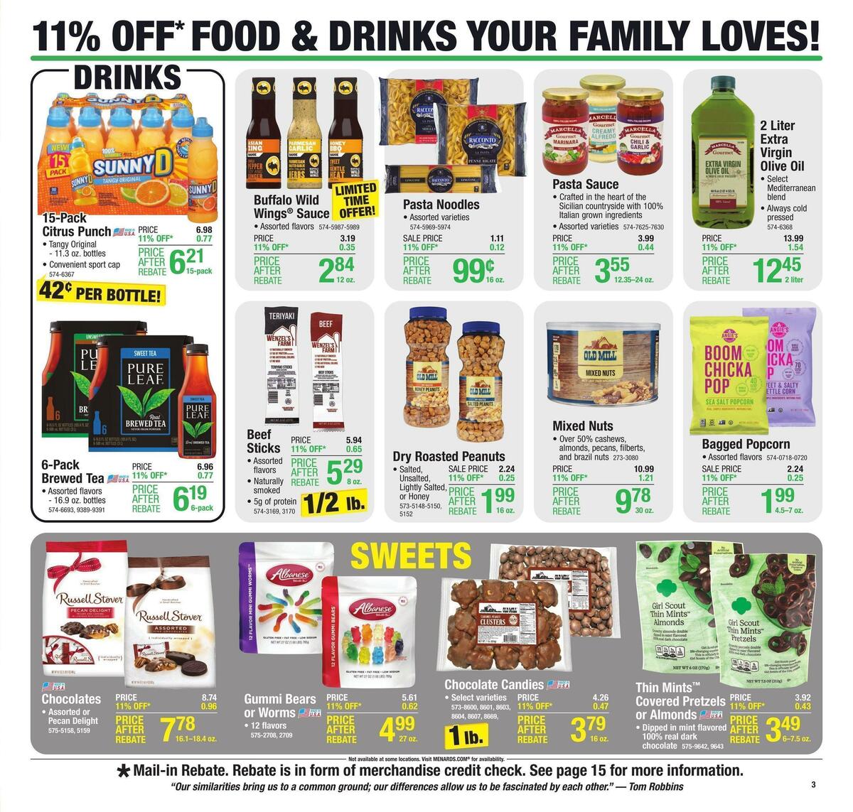 Menards Weekly Ad from October 5