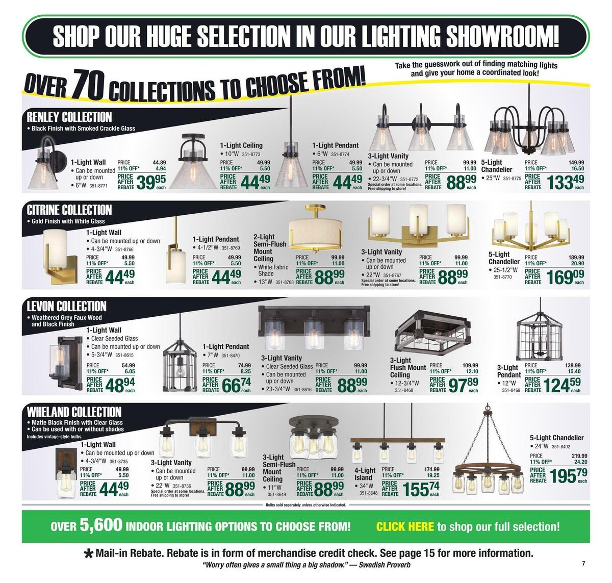 Menards Weekly Ad from October 12