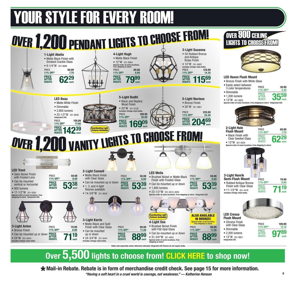 Menards Weekly Ad from October 12