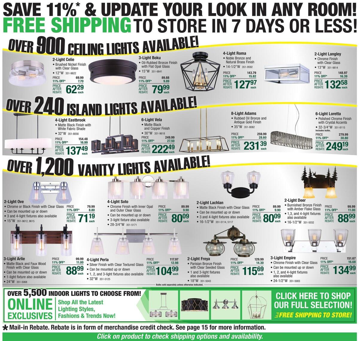 Menards Weekly Ad from October 12