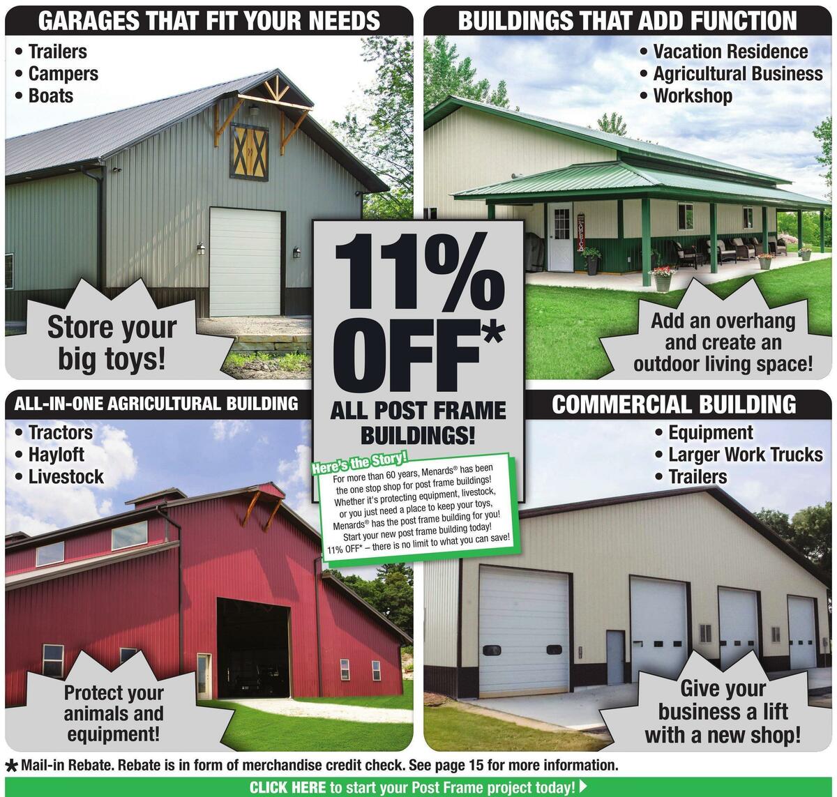 Menards Weekly Ad from October 12
