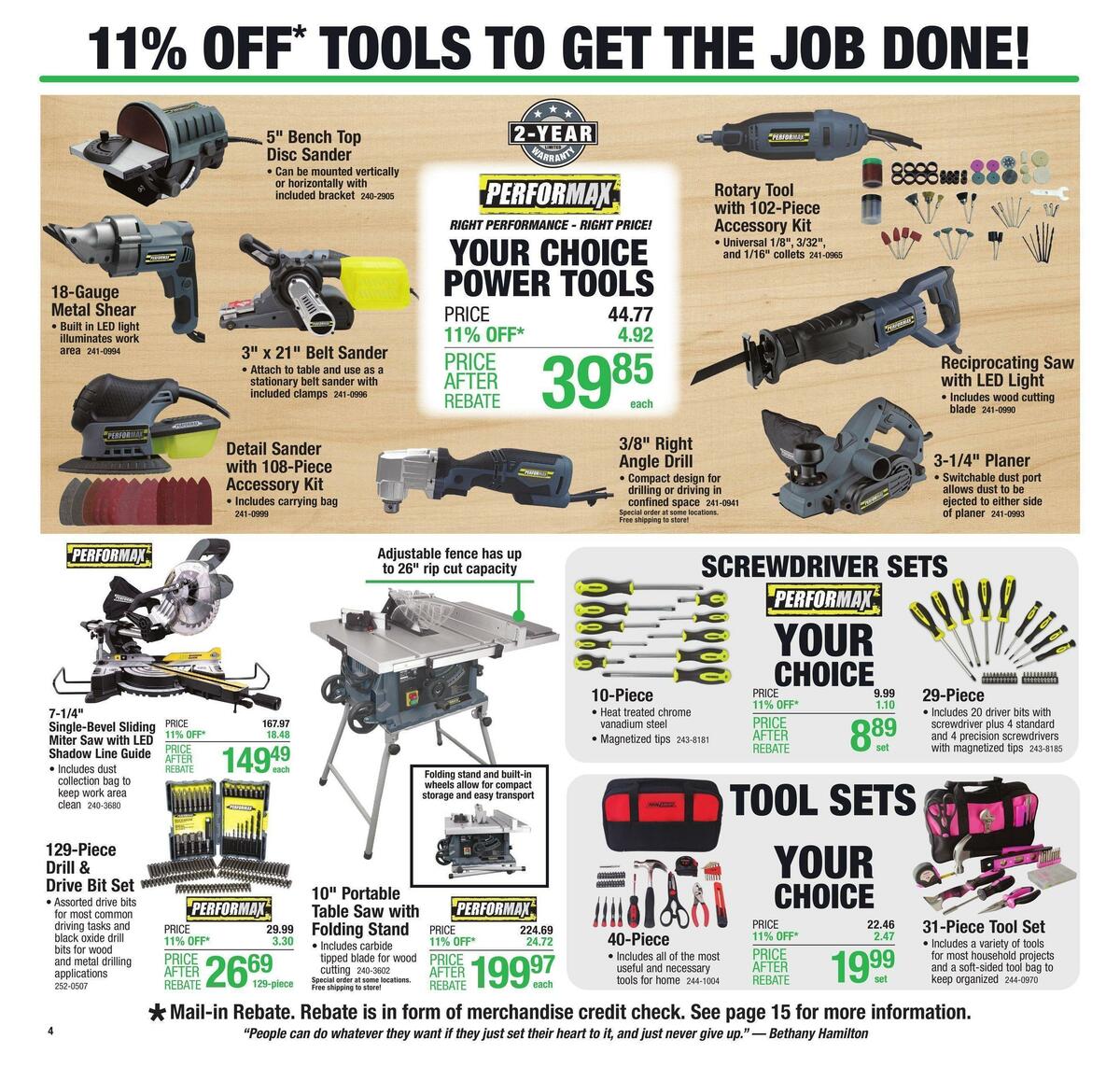 Menards Weekly Ad from October 12