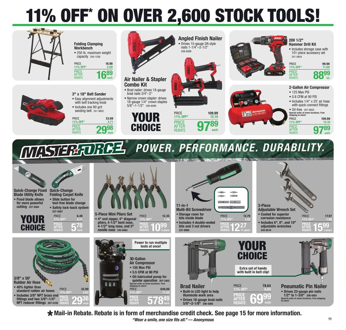 Menards Weekly Ad from October 20