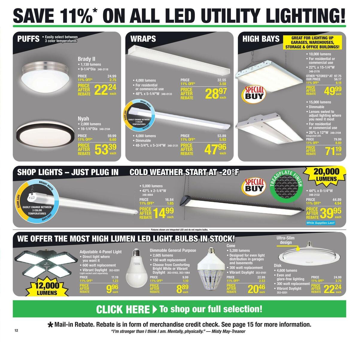 Menards Weekly Ad from October 20