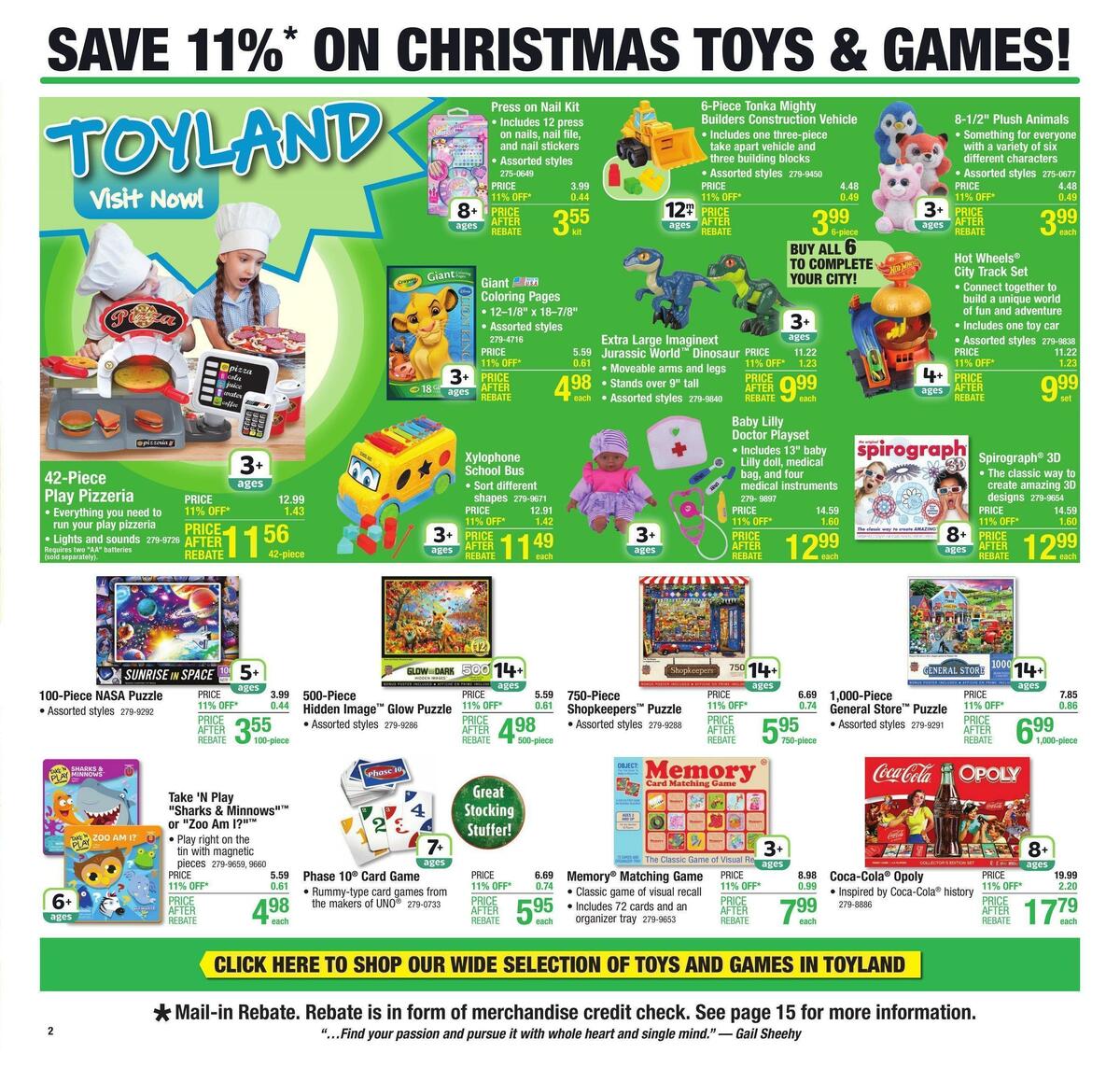 Menards Weekly Ad from October 20