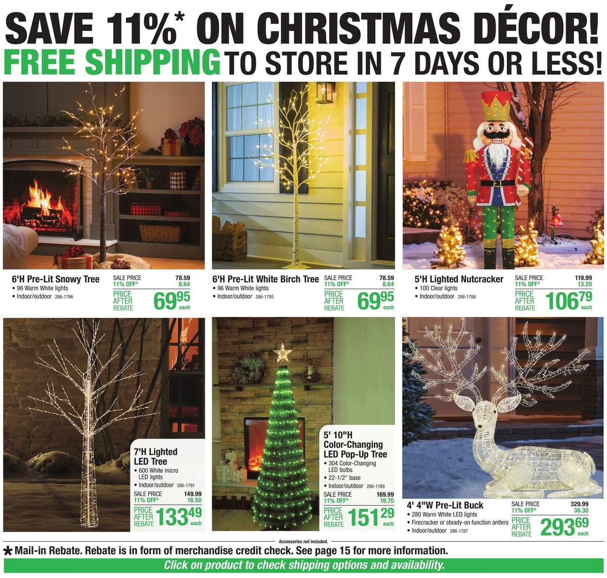 Menards Weekly Ad from November 2