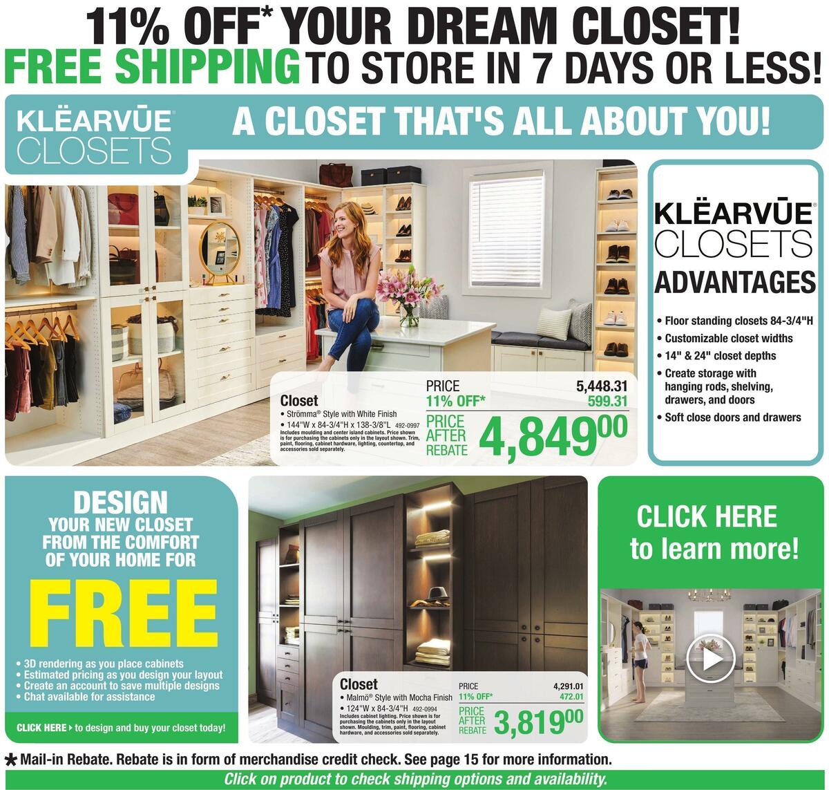Menards Weekly Ad from November 2