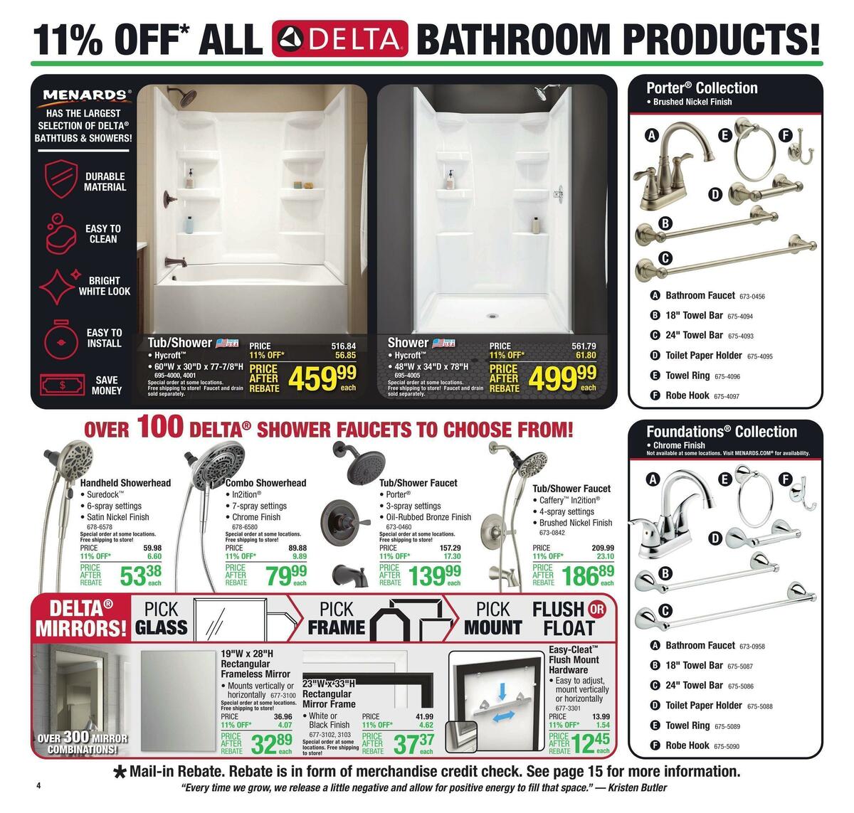 Menards Weekly Ad from November 2