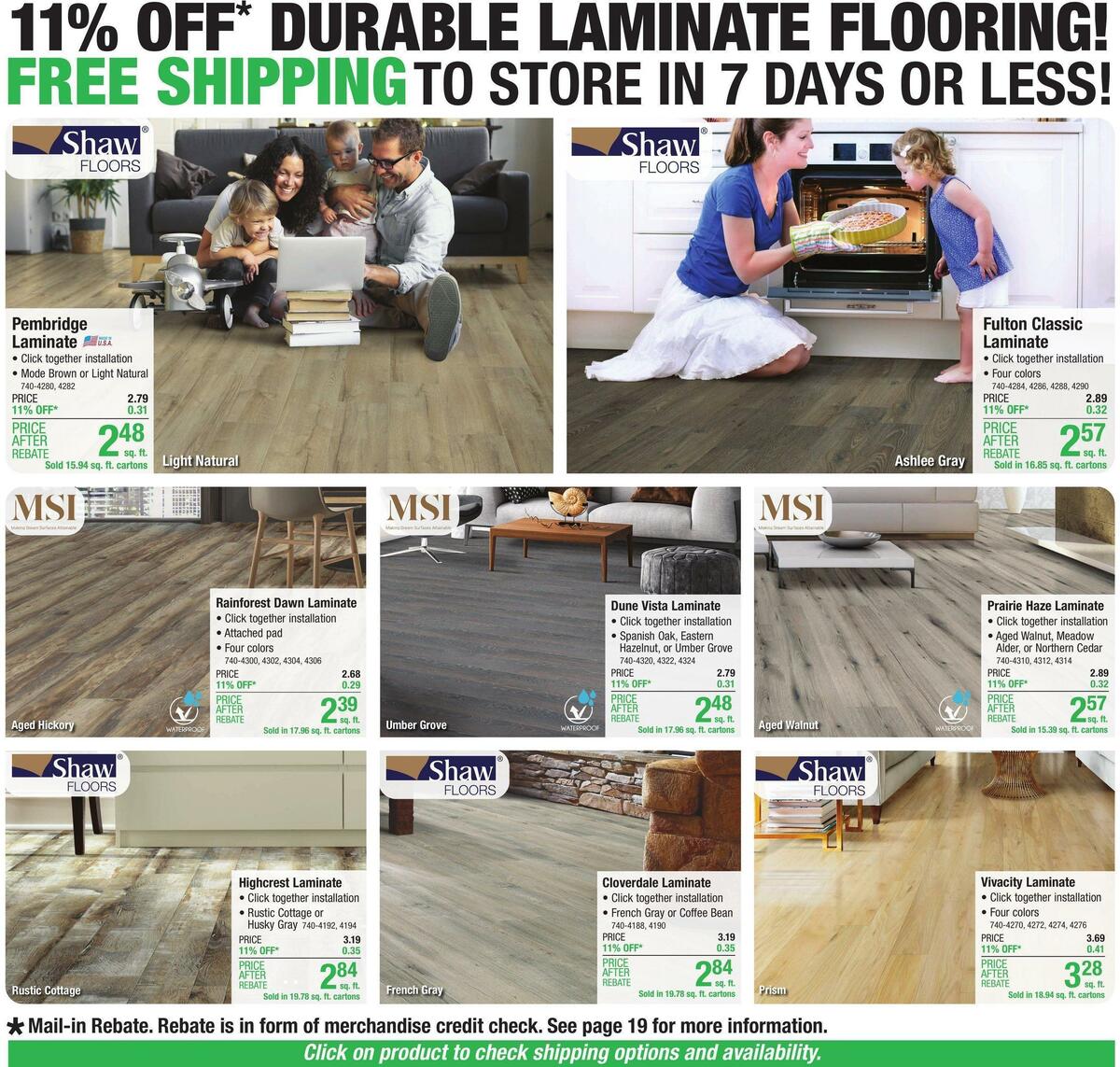 Menards Weekly Ad from November 9