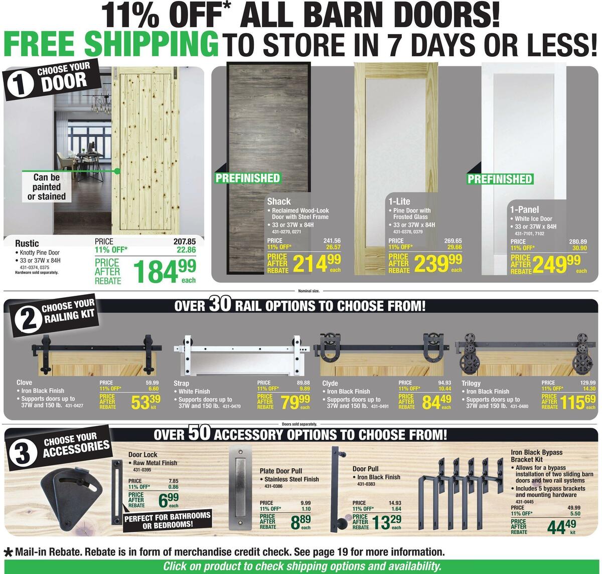 Menards Weekly Ad from November 9