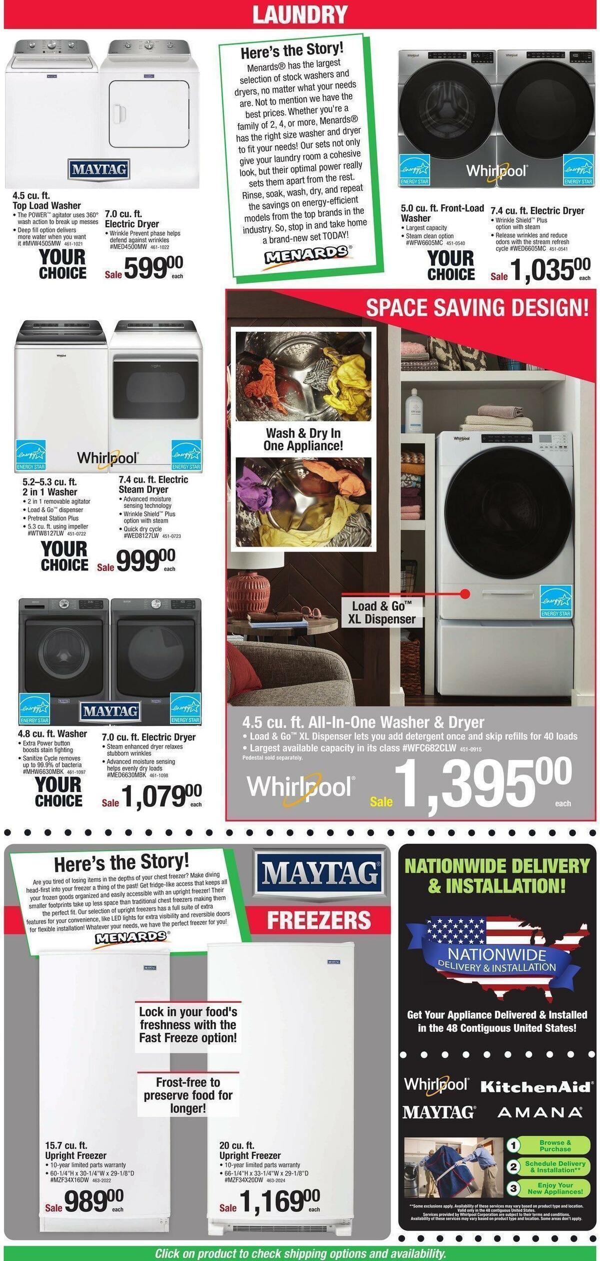Menards Black Friday Sale Weekly Ad from November 25