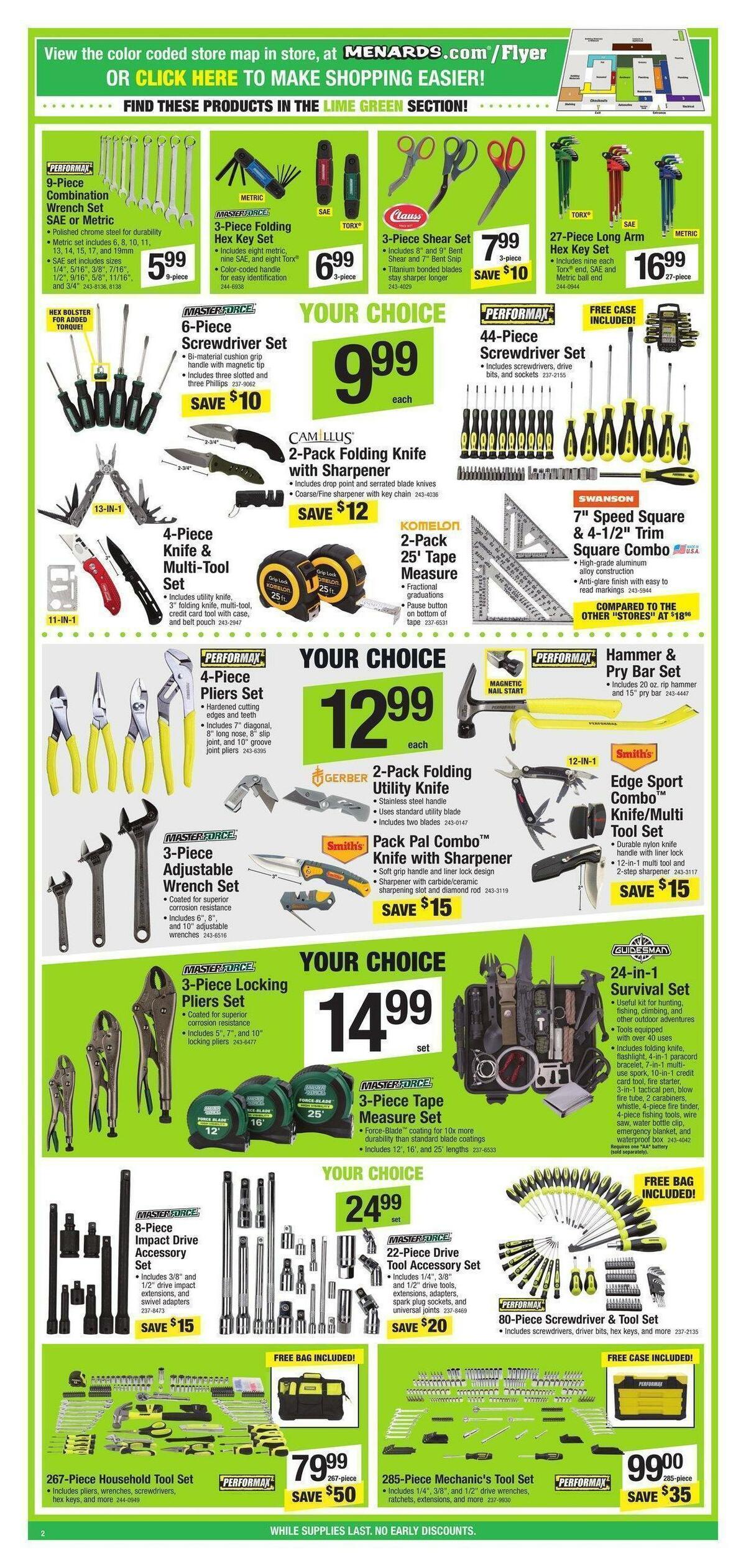 Menards Black Friday Sale Weekly Ad from November 25