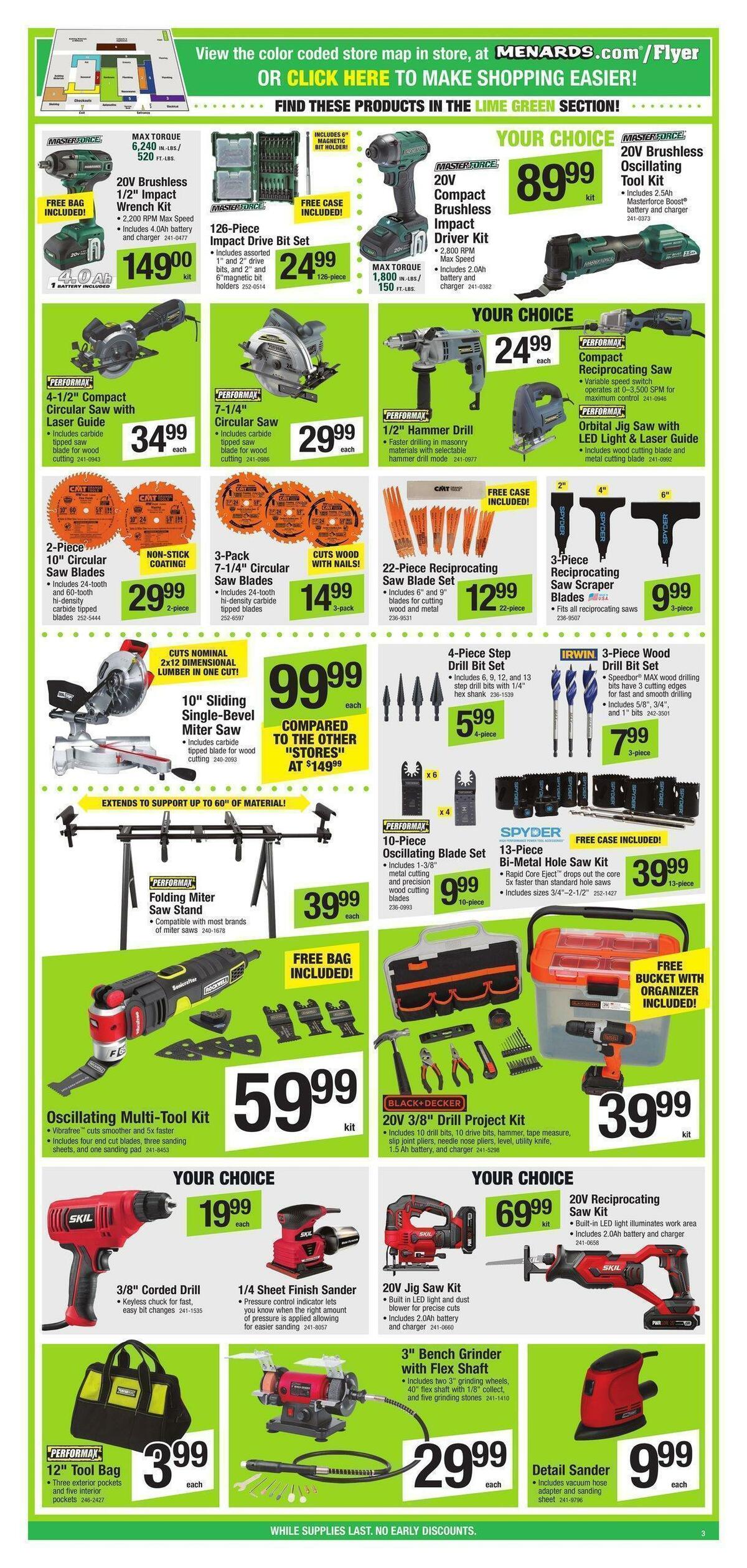 Menards Black Friday Sale Weekly Ad from November 25