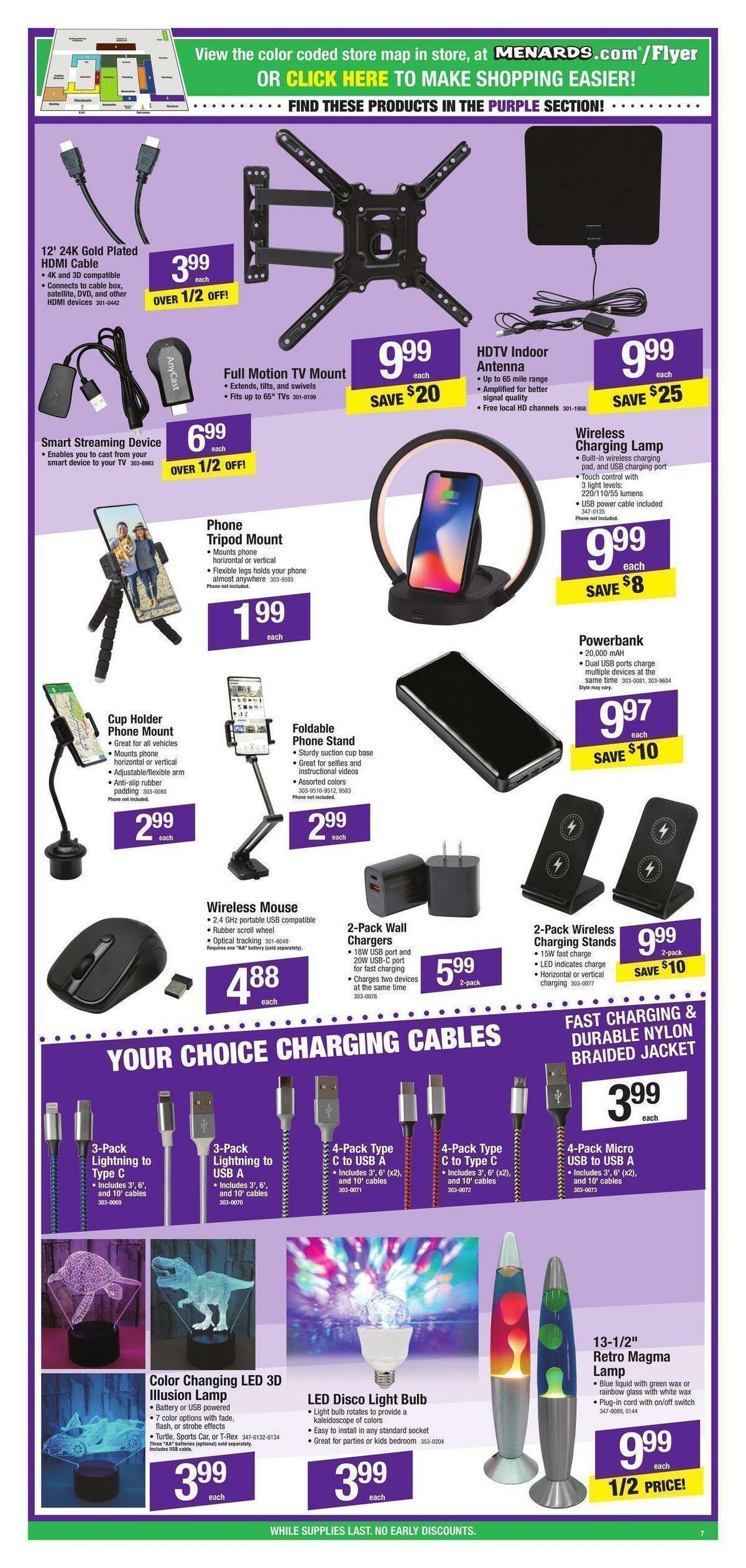 Menards Black Friday Sale Weekly Ad from November 25