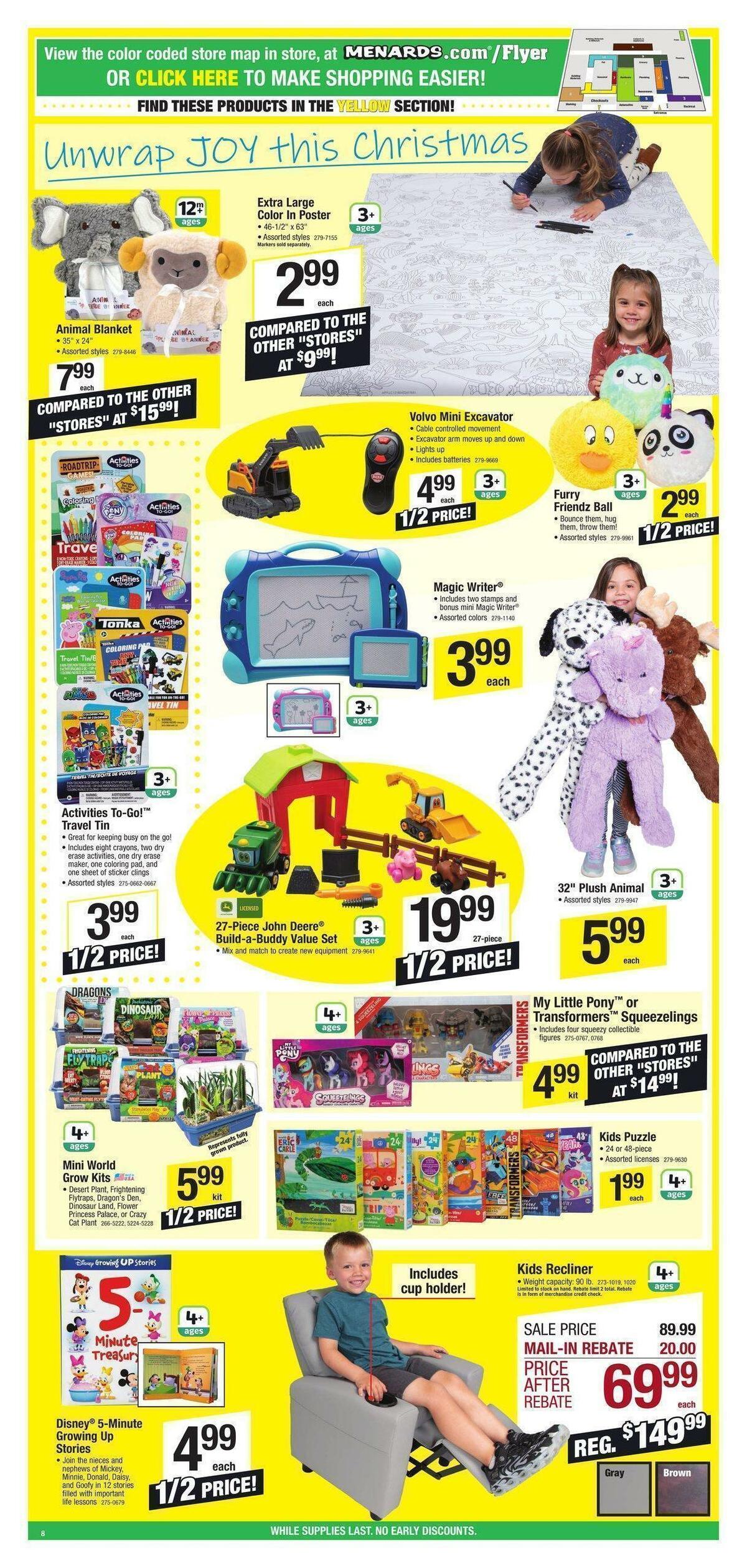 Menards Black Friday Sale Weekly Ad from November 25