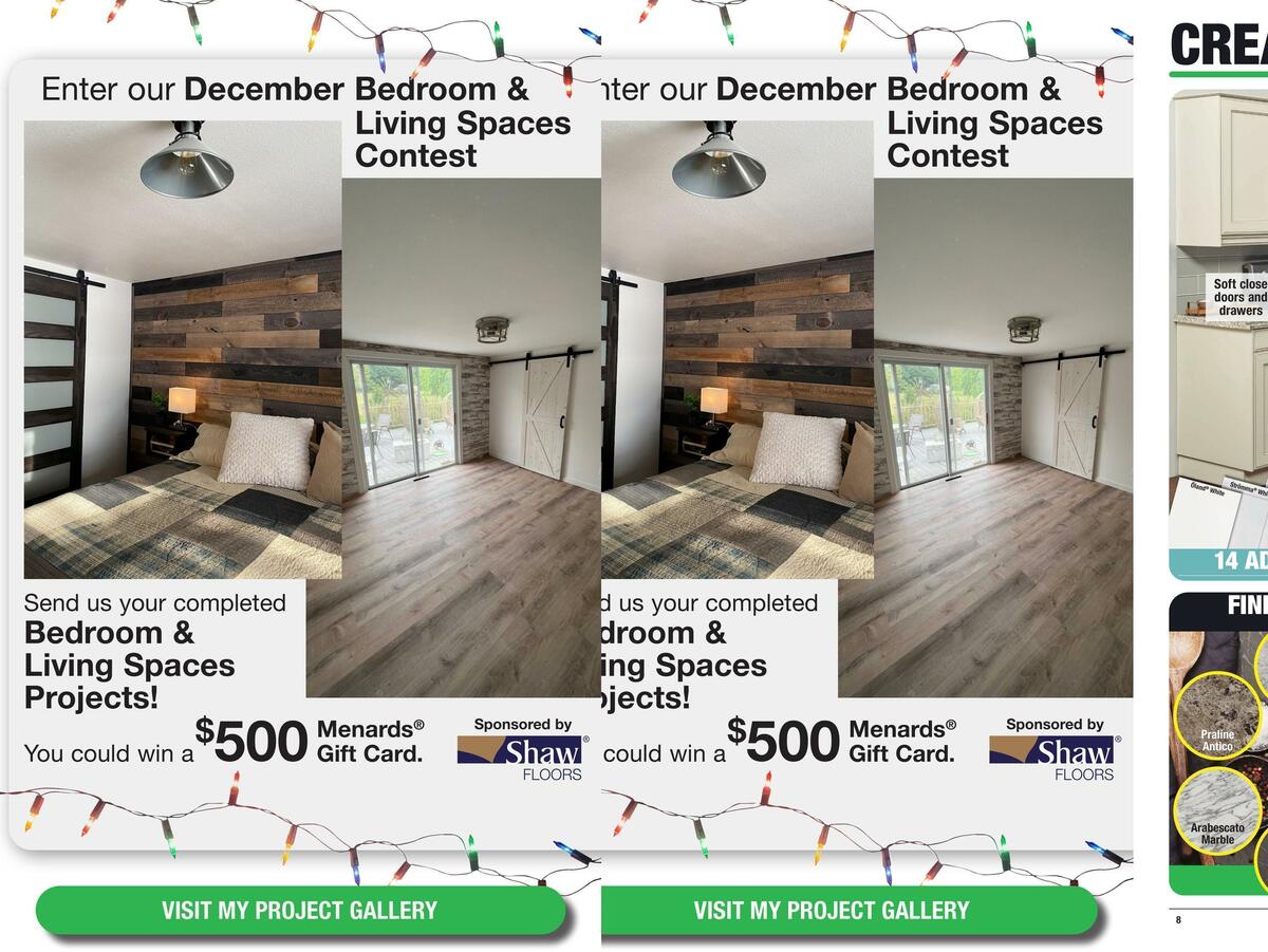 Menards Weekly Ad from November 29