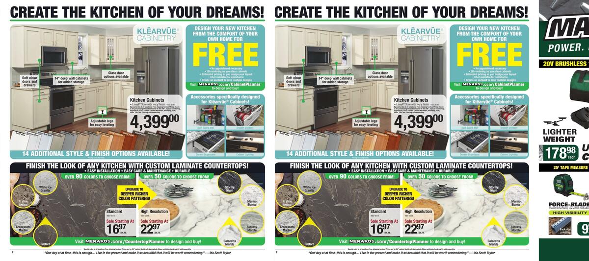 Menards Weekly Ad from November 29
