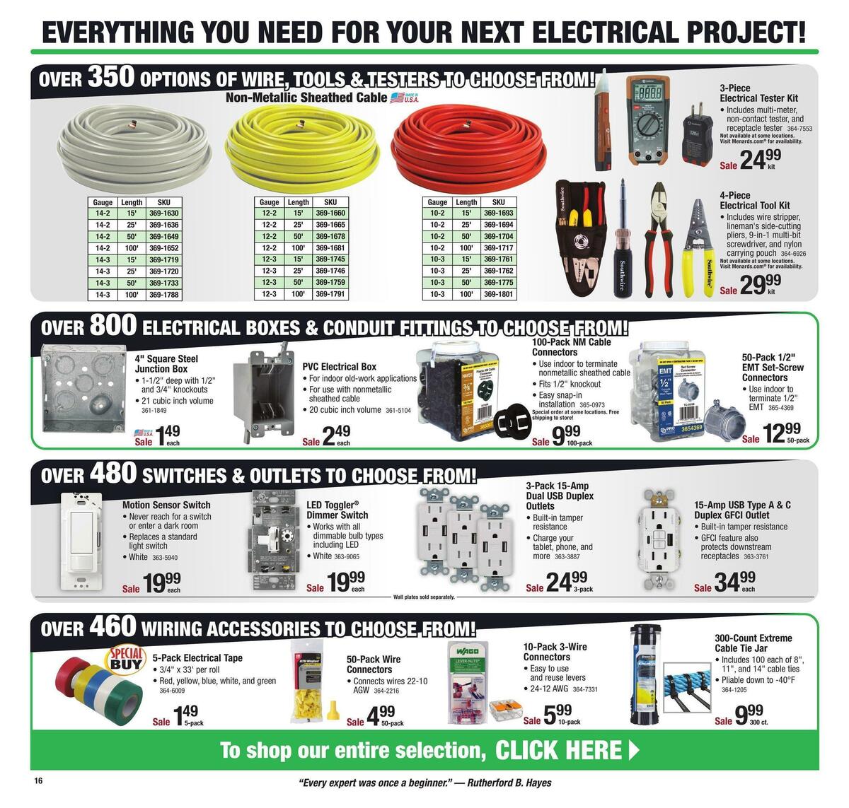 Menards Weekly Ad from November 29