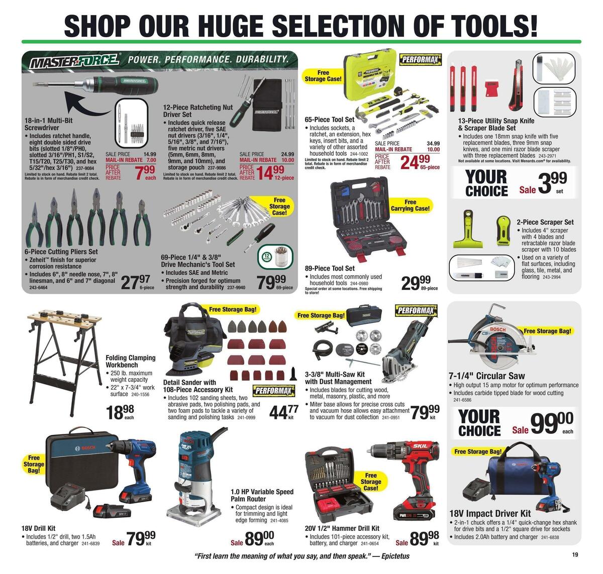 Menards Weekly Ad from November 29