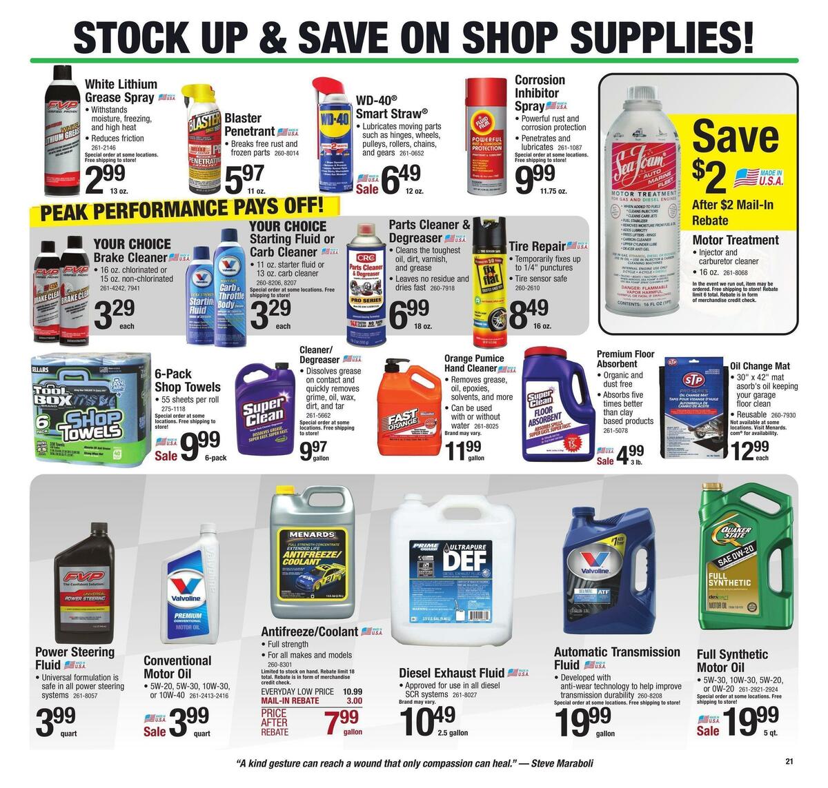 Menards Weekly Ad from November 29