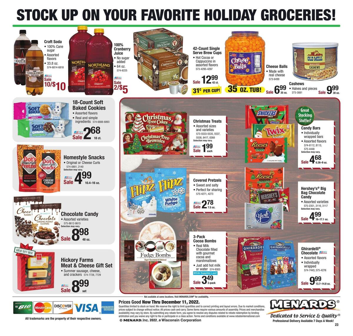 Menards Weekly Ad from November 29
