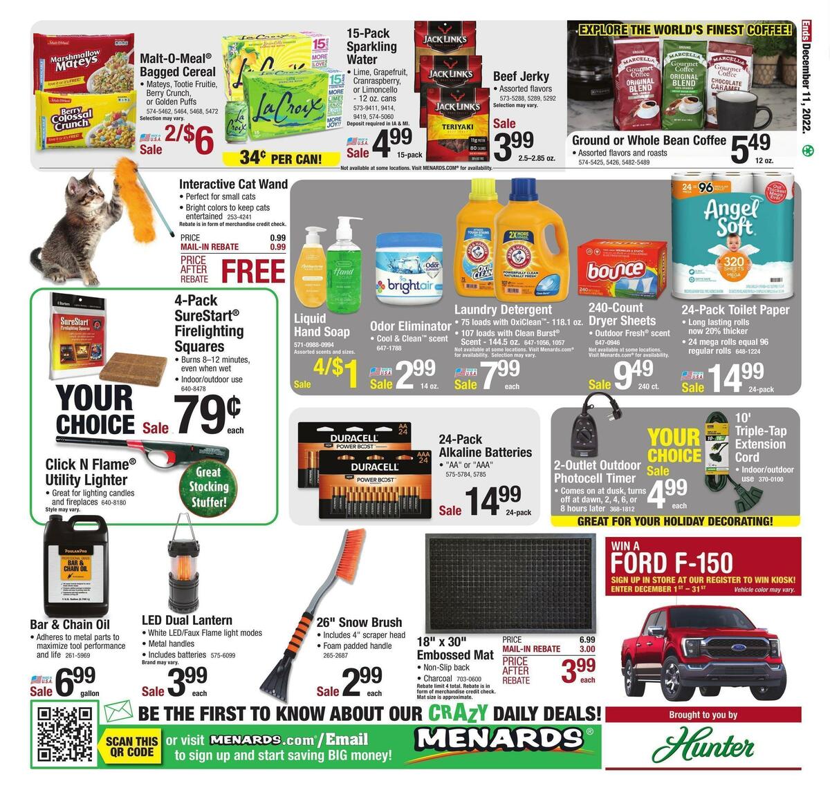 Menards Weekly Ad from November 29