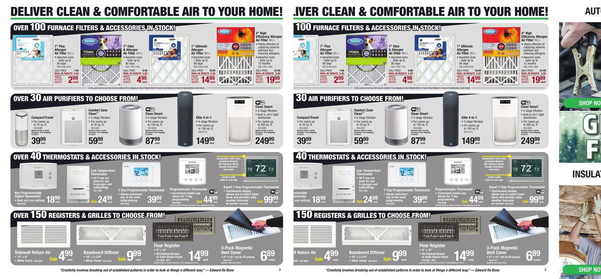 Menards Weekly Ad from November 29