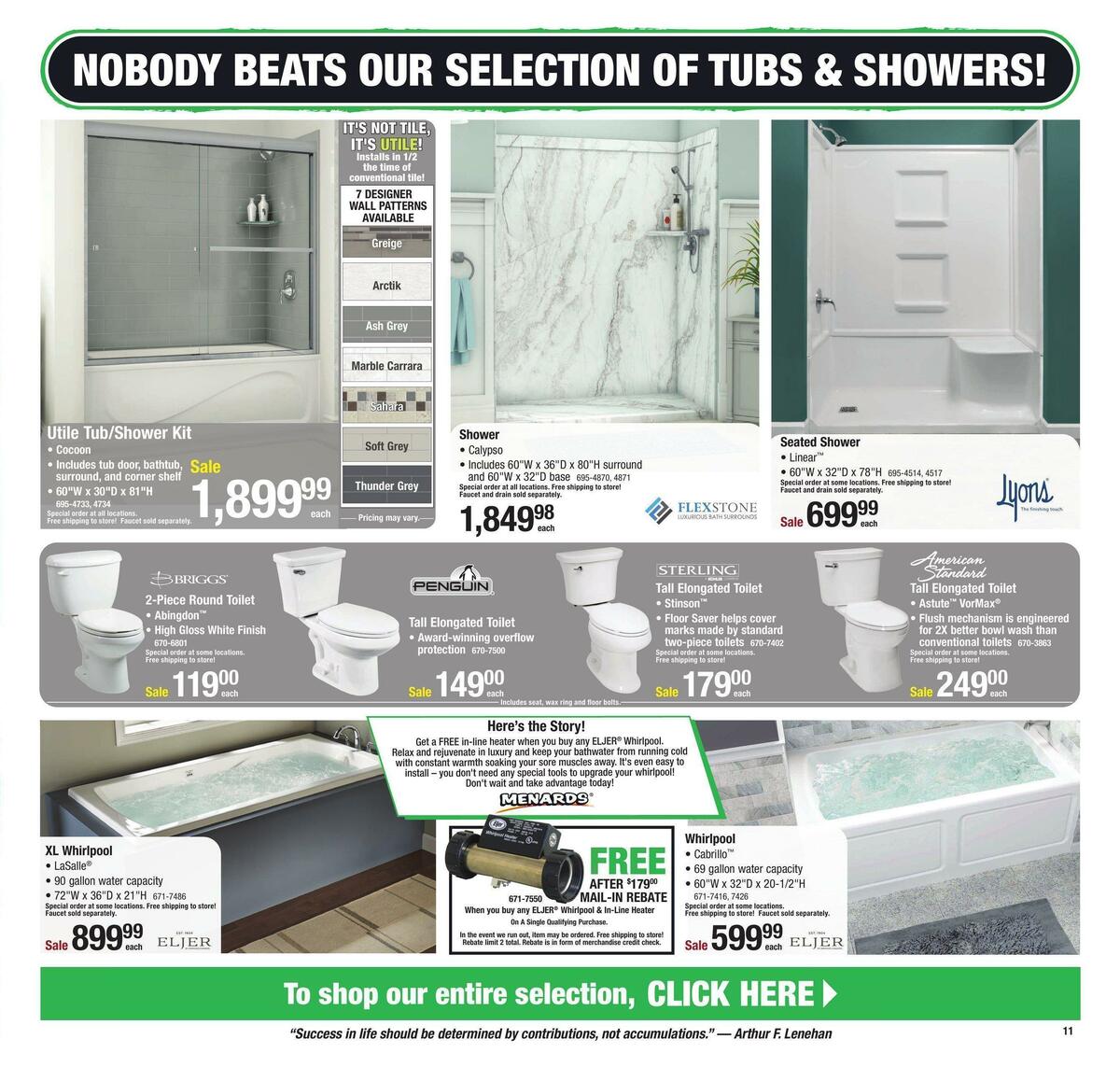 Menards Weekly Ad from December 6