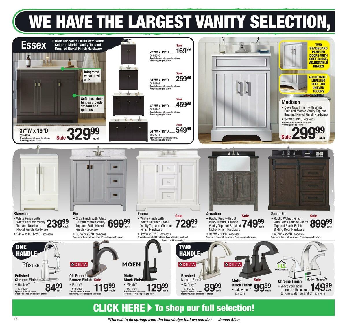 Menards Weekly Ad from December 6