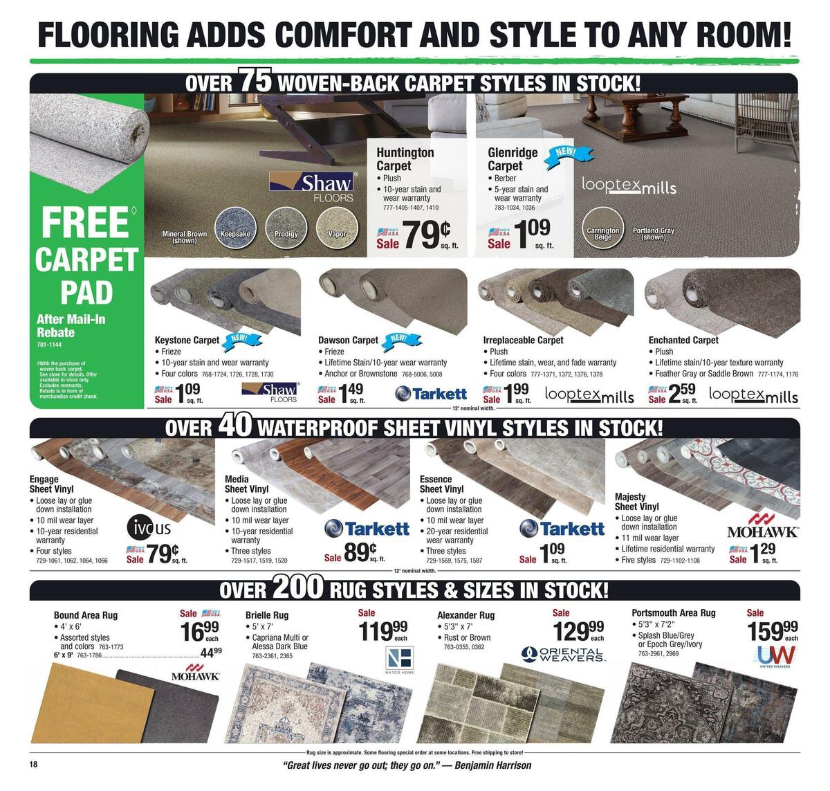 Menards Weekly Ad from December 6
