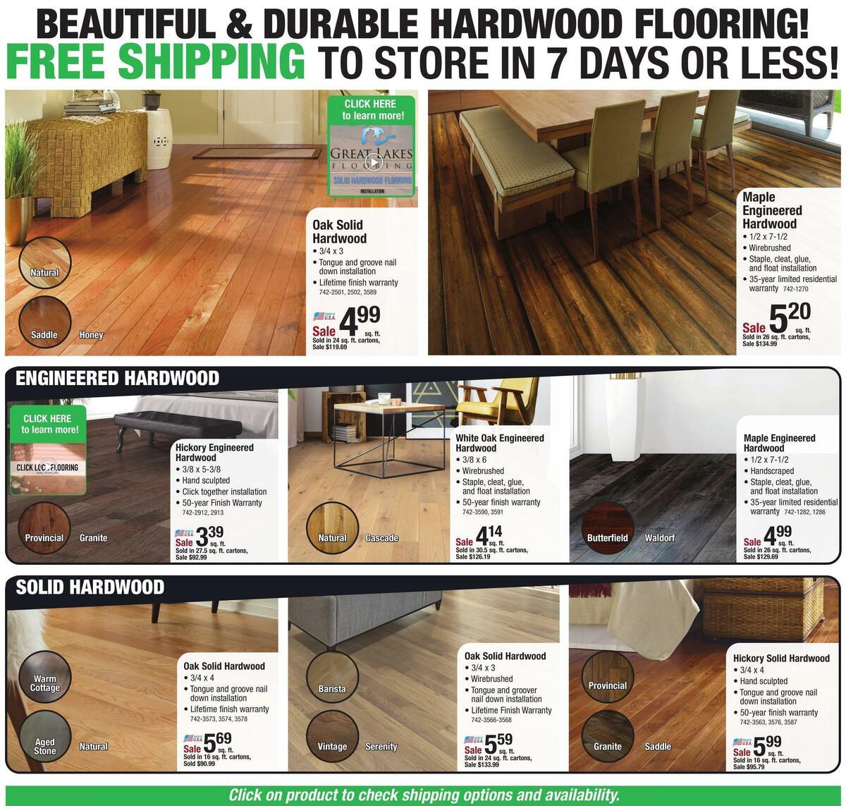 Menards Weekly Ad from December 6