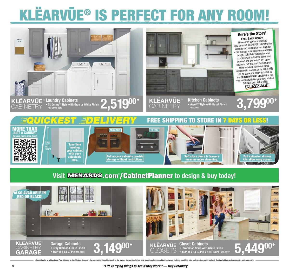 Menards Weekly Ad from December 6
