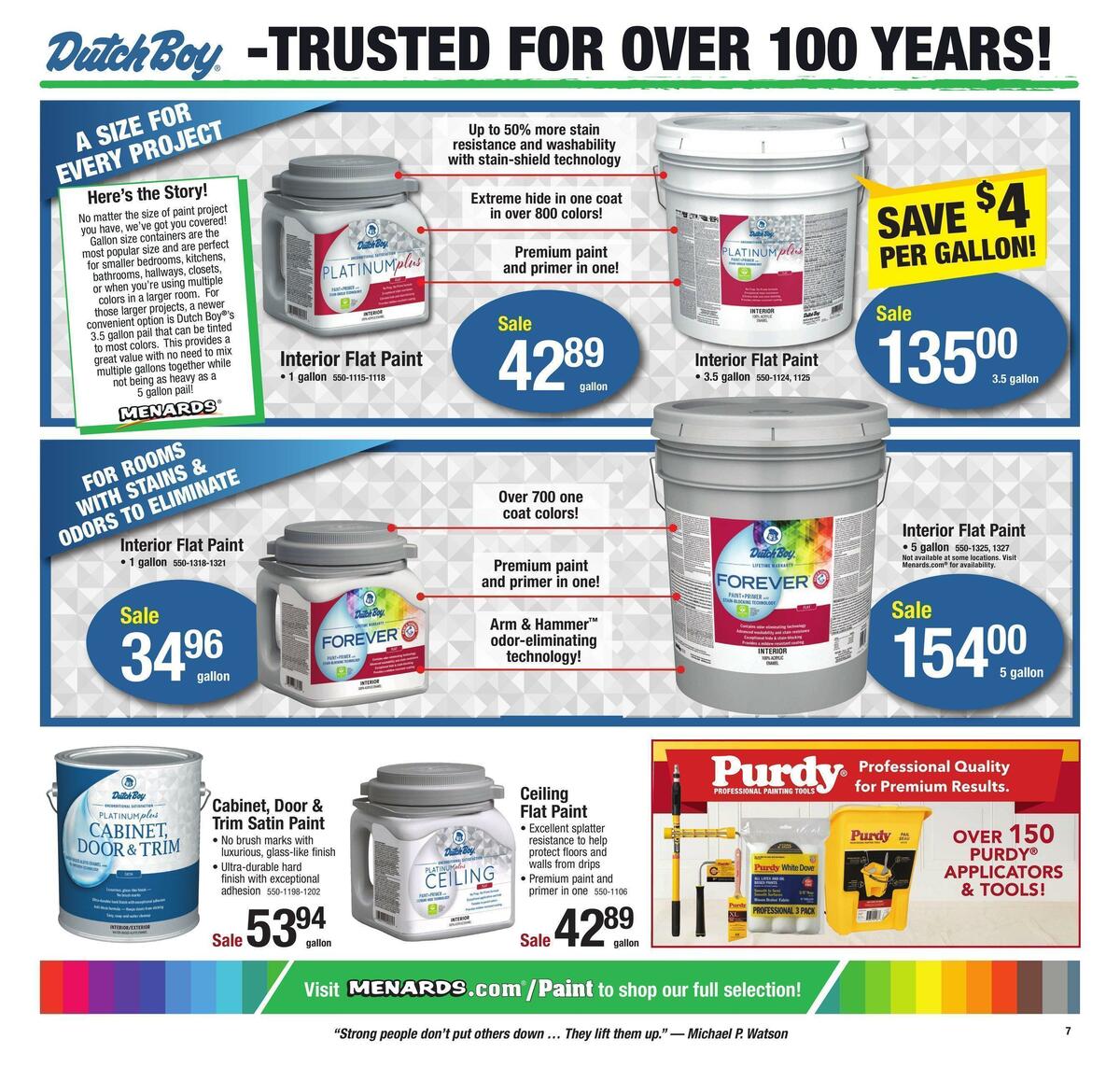 Menards Weekly Ad from December 6