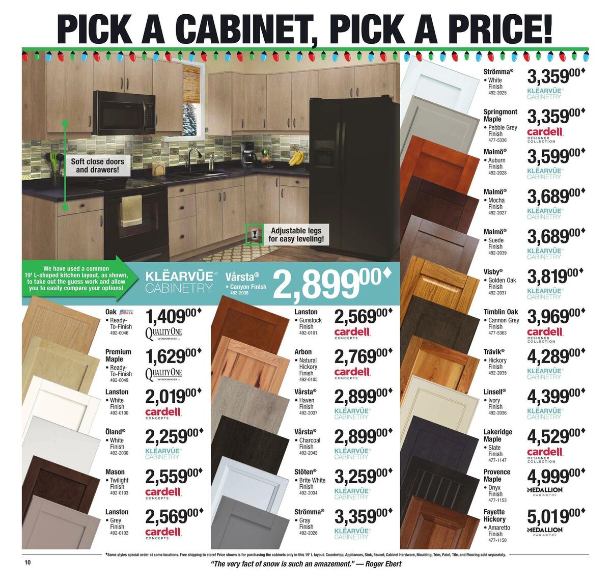 Menards Weekly Ad from December 13