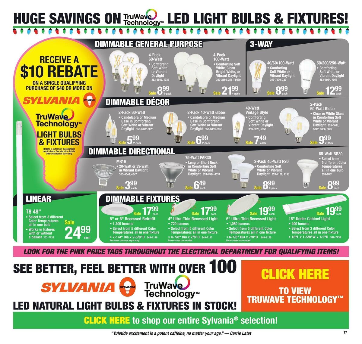 Menards Weekly Ad from December 13