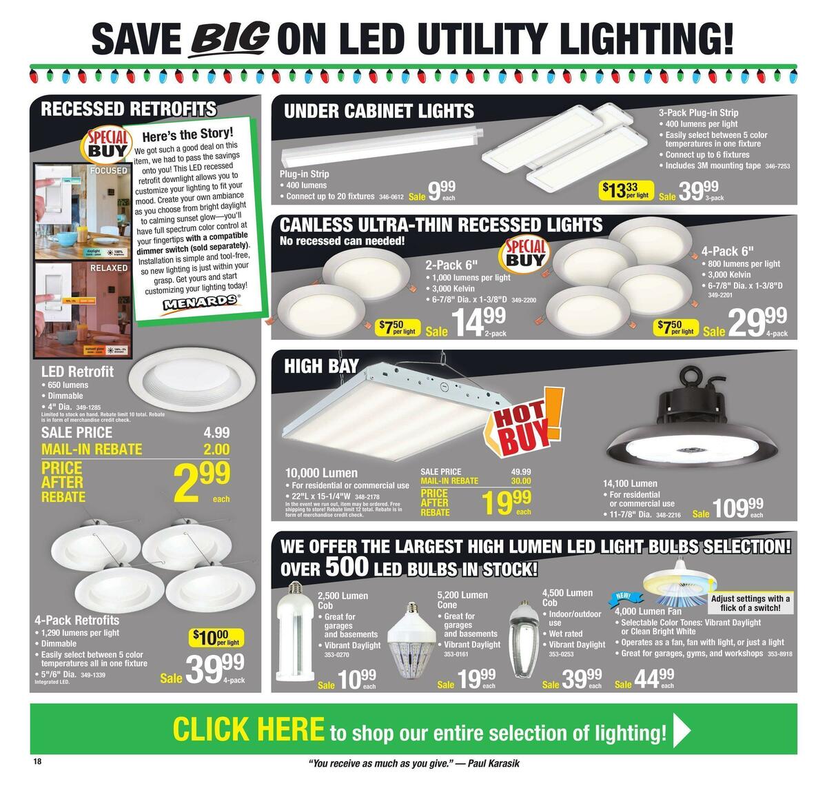 Menards Weekly Ad from December 13