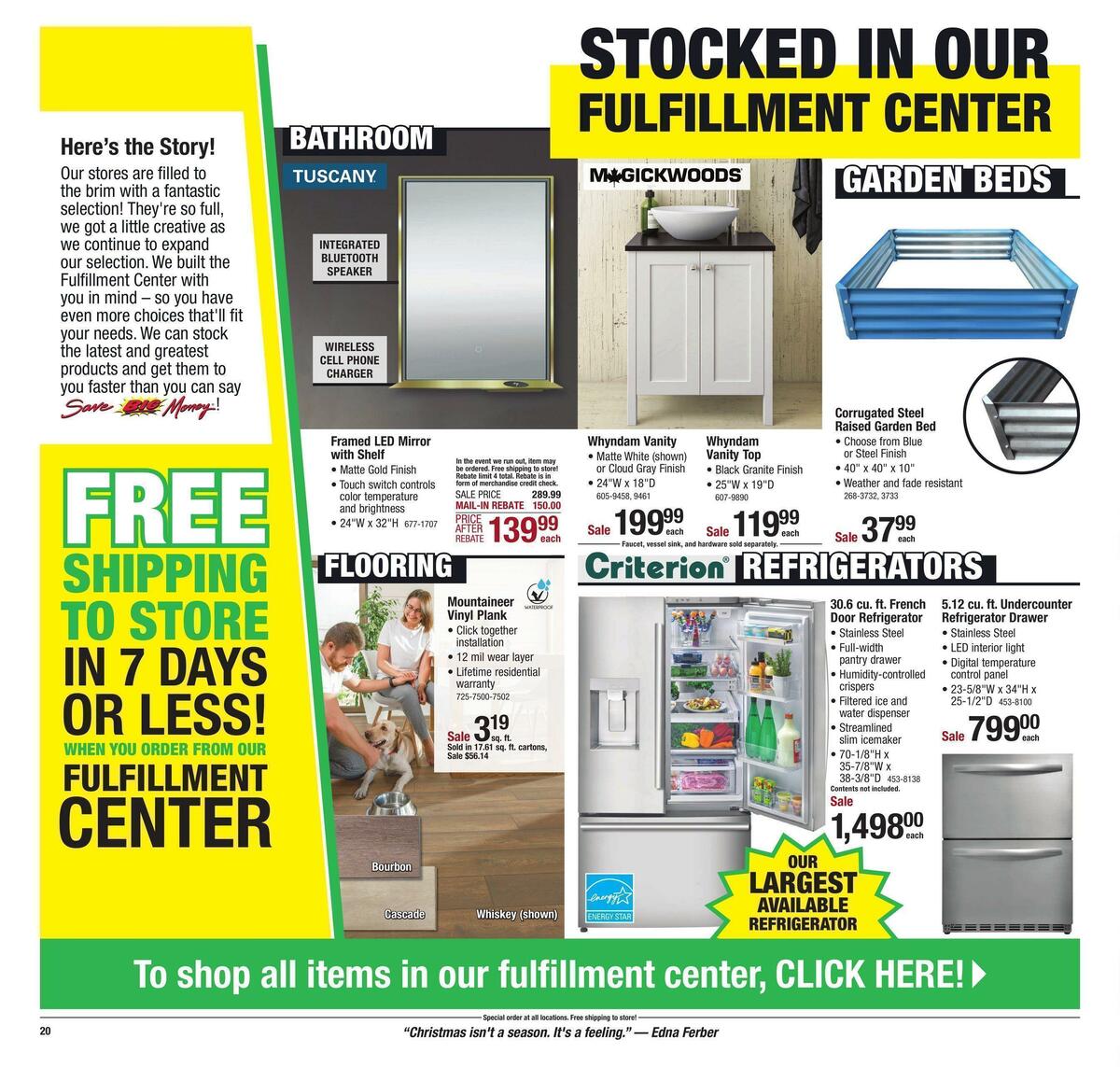 Menards Weekly Ad from December 13